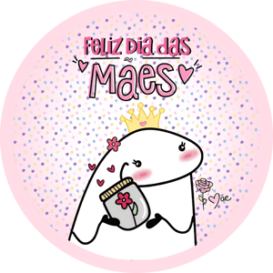 CAPA PAINEL REDONDO DIA DAS MÃES | TECIDO PREMIUM  | VÁRIOS MODELOS - 1.50X1.50M E 50X50CM