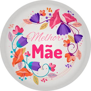 CAPA PAINEL REDONDO DIA DAS MÃES | TECIDO PREMIUM  | VÁRIOS MODELOS - 1.50X1.50M E 50X50CM