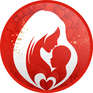 CAPA PAINEL REDONDO DIA DAS MÃES | TECIDO PREMIUM  | VÁRIOS MODELOS - 1.50X1.50M E 50X50CM