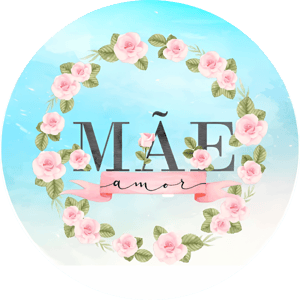 CAPA PAINEL REDONDO DIA DAS MÃES | TECIDO PREMIUM  | VÁRIOS MODELOS - 1.50X1.50M E 50X50CM