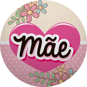 CAPA PAINEL REDONDO DIA DAS MÃES | TECIDO PREMIUM  | VÁRIOS MODELOS - 1.50X1.50M E 50X50CM