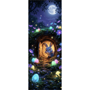 CAPA PAINEL PORTA PÁSCOA COELHO| TECIDO PREMIUM  | VÁRIOS MODELOS - 85cm x 2.10M