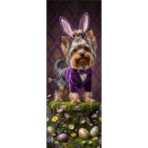 CAPA PAINEL PORTA PÁSCOA CACHORRINHO | TECIDO PREMIUM  | VÁRIOS MODELOS - 85cm x 2.10M