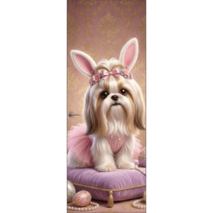 CAPA PAINEL PORTA PÁSCOA CACHORRINHO | TECIDO PREMIUM  | VÁRIOS MODELOS - 85cm x 2.10M