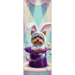 CAPA PAINEL PORTA PÁSCOA CACHORRINHO | TECIDO PREMIUM  | VÁRIOS MODELOS - 85cm x 2.10M