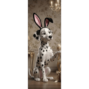 CAPA PAINEL PORTA PÁSCOA CACHORRINHO | TECIDO PREMIUM  | VÁRIOS MODELOS - 85cm x 2.10M