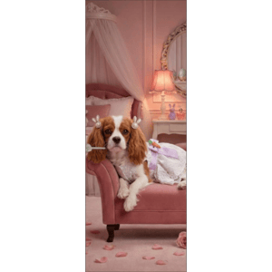 CAPA PAINEL PORTA PÁSCOA CACHORRINHO | TECIDO PREMIUM  | VÁRIOS MODELOS - 85cm x 2.10M