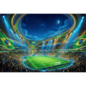 CAPA FUNDO FOTOGRÁFICO HORIZONTAL COPA DO MUNDO | TECIDO PREMIUM  | VÁRIOS MODELOS - 2.20X1.50M
