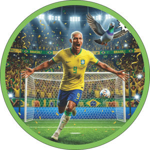 CAPA PAINEL REDONDO COPA DO MUNDO 2026 | TECIDO PREMIUM  | VÁRIOS MODELOS - 1.50X1.50M E 50X50CM