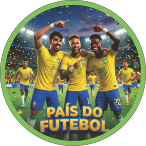 CAPA PAINEL REDONDO COPA DO MUNDO 2026 | TECIDO PREMIUM  | VÁRIOS MODELOS - 1.50X1.50M E 50X50CM