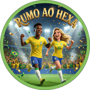 CAPA PAINEL REDONDO COPA DO MUNDO 2026 | TECIDO PREMIUM  | VÁRIOS MODELOS - 1.50X1.50M E 50X50CM