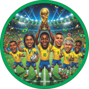CAPA PAINEL REDONDO COPA DO MUNDO 2026 | TECIDO PREMIUM  | VÁRIOS MODELOS - 1.50X1.50M E 50X50CM