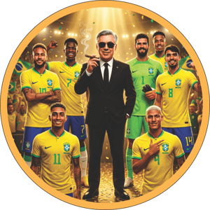 CAPA PAINEL REDONDO COPA DO MUNDO 2026 | TECIDO PREMIUM  | VÁRIOS MODELOS - 1.50X1.50M E 50X50CM