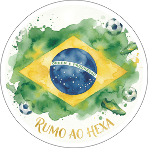 CAPA PAINEL REDONDO COPA DO MUNDO 2026 | TECIDO PREMIUM  | VÁRIOS MODELOS - 1.50X1.50M E 50X50CM