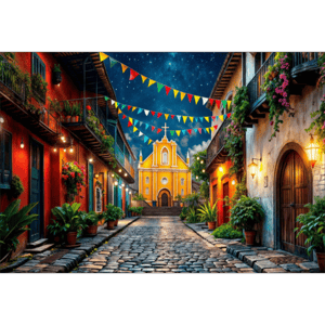 CAPA FUNDO FOTOGRÁFICO HORIZONTAL FESTA JUNINA | TECIDO PREMIUM  | VÁRIOS MODELOS - 2.20X1.50M