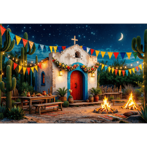 CAPA FUNDO FOTOGRÁFICO HORIZONTAL FESTA JUNINA | TECIDO PREMIUM  | VÁRIOS MODELOS - 2.20X1.50M