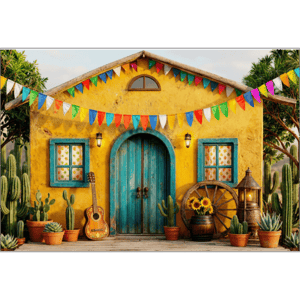 CAPA FUNDO FOTOGRÁFICO HORIZONTAL FESTA JUNINA | TECIDO PREMIUM  | VÁRIOS MODELOS - 2.20X1.50M