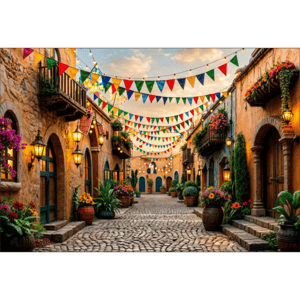 CAPA FUNDO FOTOGRÁFICO HORIZONTAL FESTA JUNINA | TECIDO PREMIUM  | VÁRIOS MODELOS - 2.20X1.50M