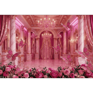 CAPA FUNDO FOTOGRÁFICO HORIZONTAL BORBOLETA| TECIDO PREMIUM  | VÁRIOS MODELOS - 2.20X1.50M