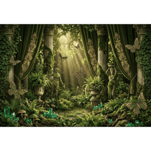 CAPA FUNDO FOTOGRÁFICO HORIZONTAL BORBOLETA| TECIDO PREMIUM  | VÁRIOS MODELOS - 2.20X1.50M