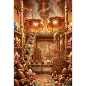 CAPA FUNDO FOTOGRÁFICO VERTICAL PÁSCOA COELHO | TECIDO PREMIUM  | VÁRIOS MODELOS - 1.50X2.20CM