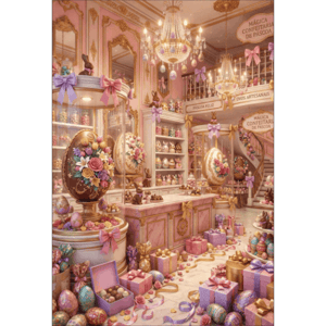 CAPA FUNDO FOTOGRÁFICO VERTICAL PÁSCOA COELHO | TECIDO PREMIUM  | VÁRIOS MODELOS - 1.50X2.20CM