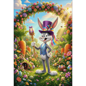 CAPA FUNDO FOTOGRÁFICO VERTICAL PÁSCOA COELHO | TECIDO PREMIUM  | VÁRIOS MODELOS - 1.50X2.20CM