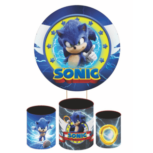 KIT CAPA PAINEL REDONDO E CILÍNDROS SONIC | TECIDO PREMIUM  | VÁRIOS MODELOS.