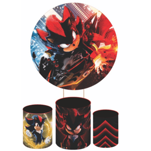KIT CAPA PAINEL REDONDO E CILÍNDROS SONIC | TECIDO PREMIUM  | VÁRIOS MODELOS.