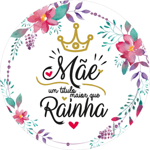 CAPA PAINEL REDONDO DIA DAS MÃES | TECIDO PREMIUM  | VÁRIOS MODELOS - 1.50X1.50M E 50X50CM