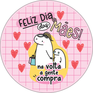 CAPA PAINEL REDONDO DIA DAS MÃES | TECIDO PREMIUM  | VÁRIOS MODELOS - 1.50X1.50M E 50X50CM