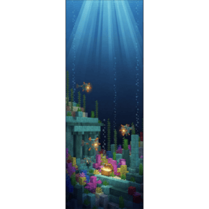 CAPA PAINEL PORTA MINECRAFT| TECIDO PREMIUM  | VÁRIOS MODELOS - 85cm x 2.10M