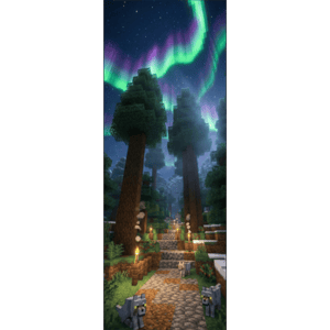 CAPA PAINEL PORTA MINECRAFT| TECIDO PREMIUM  | VÁRIOS MODELOS - 85cm x 2.10M