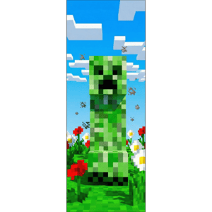 CAPA PAINEL PORTA MINECRAFT| TECIDO PREMIUM  | VÁRIOS MODELOS - 85cm x 2.10M