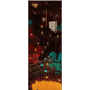 CAPA PAINEL PORTA MINECRAFT| TECIDO PREMIUM  | VÁRIOS MODELOS - 85cm x 2.10M