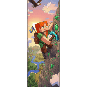 CAPA PAINEL PORTA MINECRAFT| TECIDO PREMIUM  | VÁRIOS MODELOS - 85cm x 2.10M