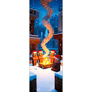 CAPA PAINEL PORTA MINECRAFT| TECIDO PREMIUM  | VÁRIOS MODELOS - 85cm x 2.10M