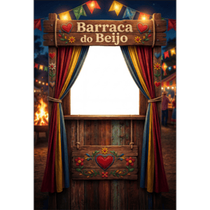 CAPA FUNDO INTERATIVO FESTA JUNINA | TECIDO PREMIUM  | VÁRIOS MODELOS - 1.50X2.20M