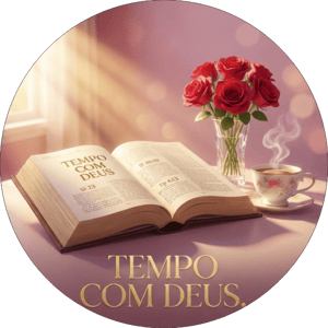 CAPA PAINEL REDONDO DIA DAS MULHERES CRISTÃ | TECIDO PREMIUM  | VÁRIOS MODELOS - 1.50X1.50M E 50X50CM