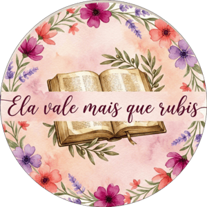 CAPA PAINEL REDONDO DIA DAS MULHERES CRISTÃ | TECIDO PREMIUM  | VÁRIOS MODELOS - 1.50X1.50M E 50X50CM