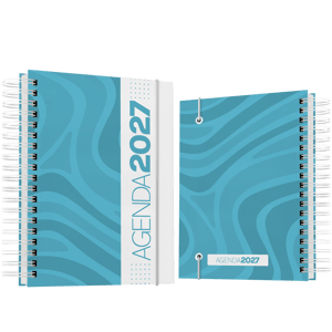 Agenda Diária 2027 - Personalizada Mod3