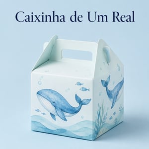 Caixinha de 1 real - Recorte em Offset