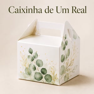Caixinha de 1 real - Recorte em Offset