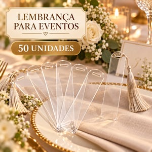 Marcador de pagina Acrilico - Sem acabamento