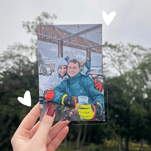 Tradicional 10x15 papel fotográfico 10x15 frente personalizada, verso tradicional   