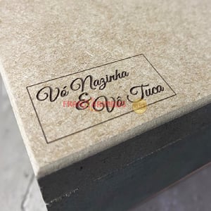 Gravação a Laser em MDF