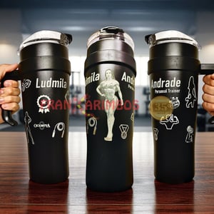 Caneca Térmica Madrid Personalizada com Foto