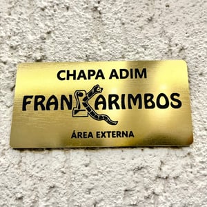 Placa Rowmark (Área Externa)