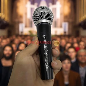 Personalização em Microfone