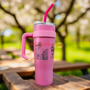 Caneca Térmica Madrid Personalizada com Foto   Gravação a Laser   Capacidade 1,2 Litros